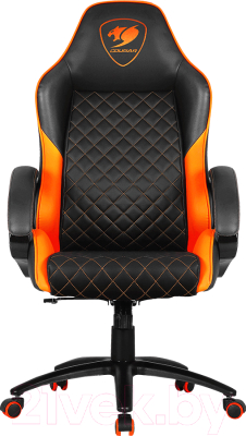 Кресло геймерское Cougar  Fusion, черный/оранжевый - фото1