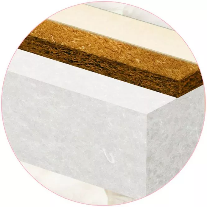 Детский матрас BamBola ROUND HOLO + KOKOS 8 фото-3 Детский матрас BamBola ROUND HOLO + KOKOS 8 фото-3