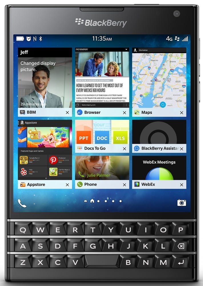 Мобильный телефон BlackBerry Passport - фото1
