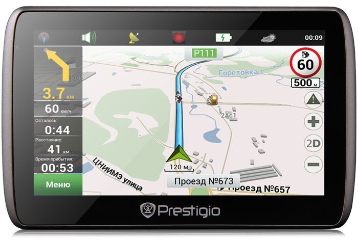 GPS-навигатор Prestigio GeoVision 5000 - фото1